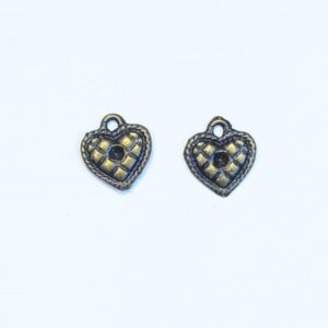 Pingente em formato de coração pin0009